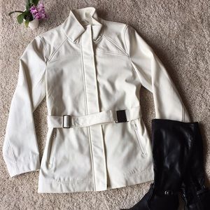 Joe Fresh | Off-White Belted Spring Jacket